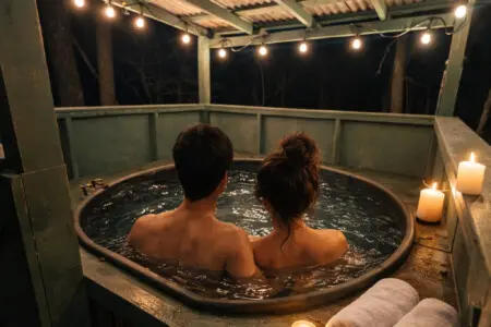 MB Soak tub couple AI