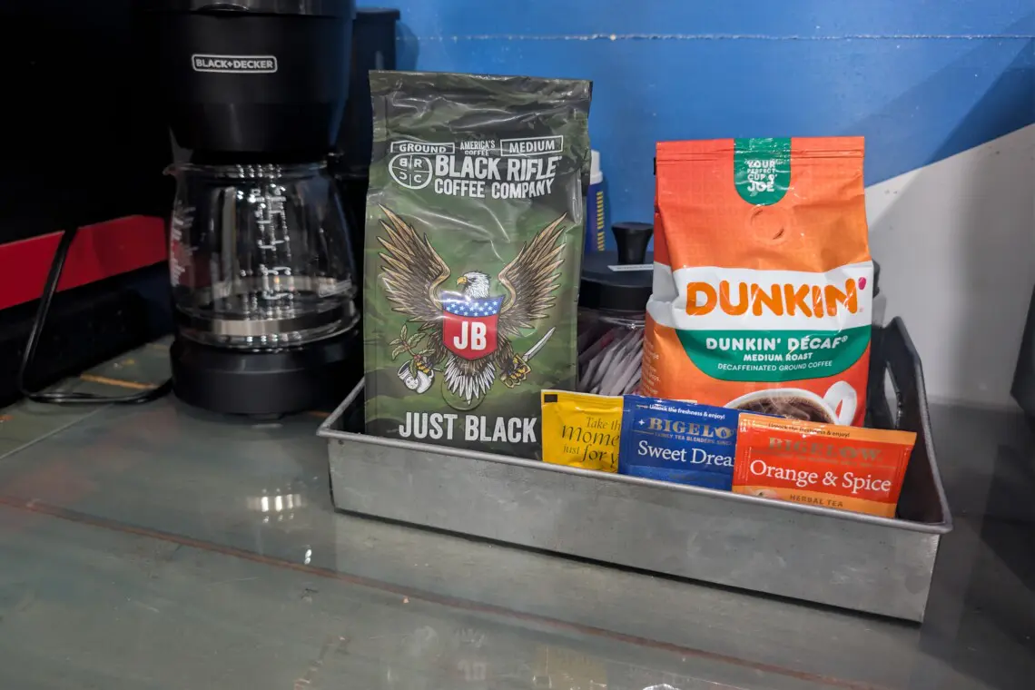 Mission Base Coffee station