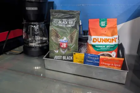 Mission Base Coffee station